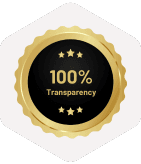 100% Transparency