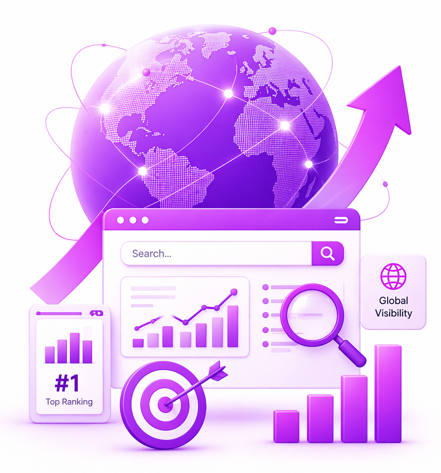 Achieve Global Rankings with Expert <span>International SEO Services In India</span>