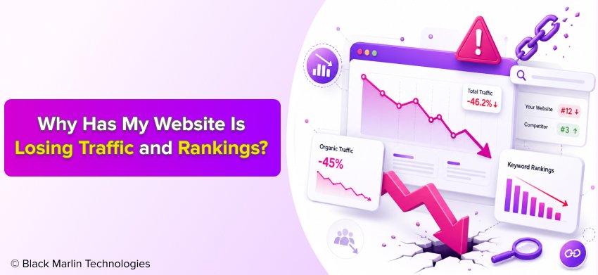 Why Has My Website Is Losing Traffic and Rankings?