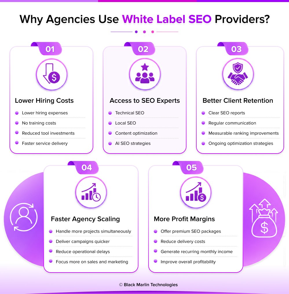 Why Agencies Use White Label SEO Providers