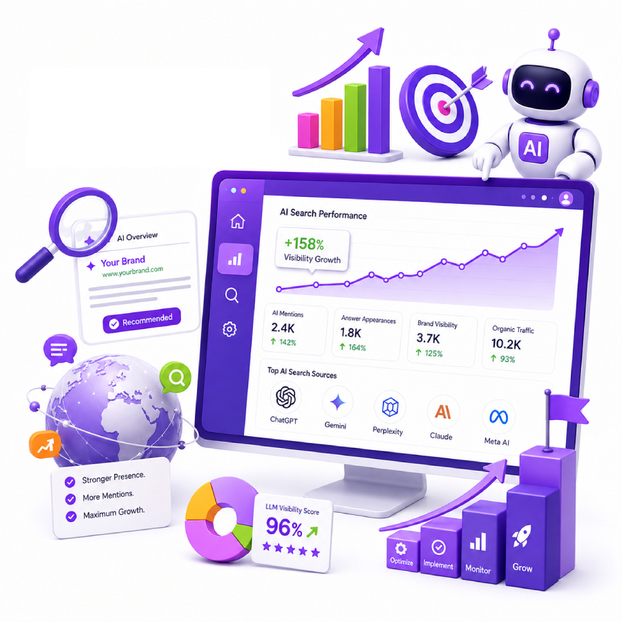 Why Businesses Choose a Results-Driven <span>LLM SEO Agency </span> for AI Search Growth?