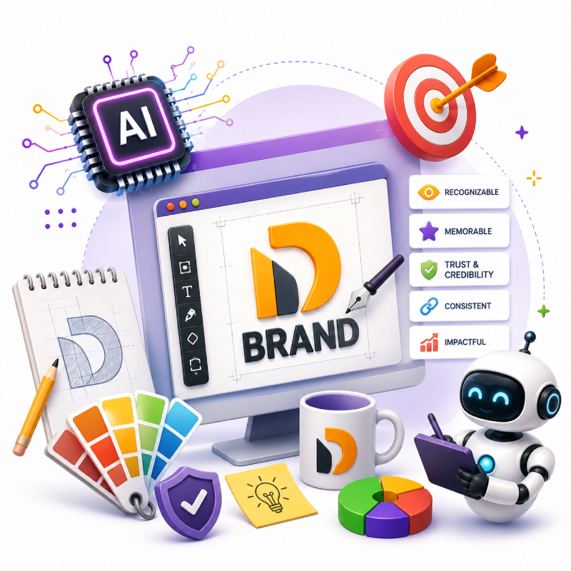 How Our <span>Logo Design Solutions </span>Help Build a Strong Brand Identity?