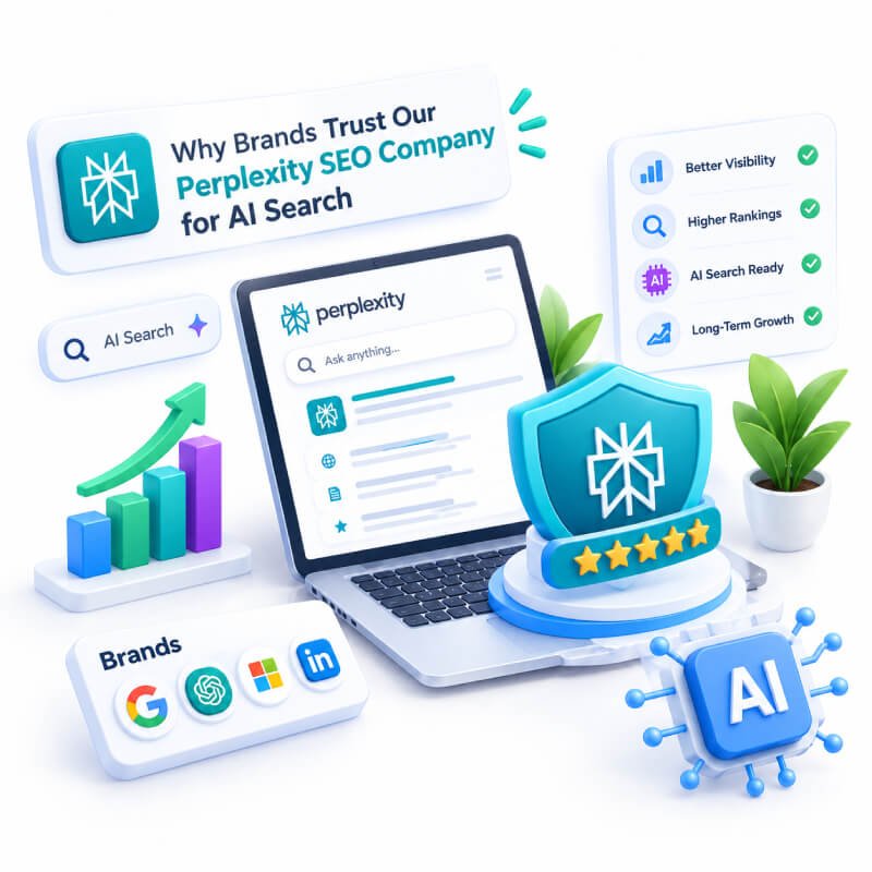 Why Brands Trust Our <span> Perplexity SEO Company </span>for AI Search?